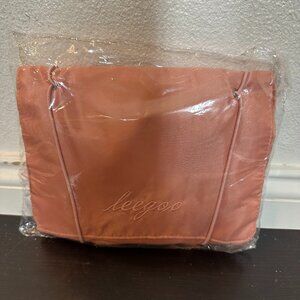 New Sealed Pink Makeup Pencil Travel Case Bag